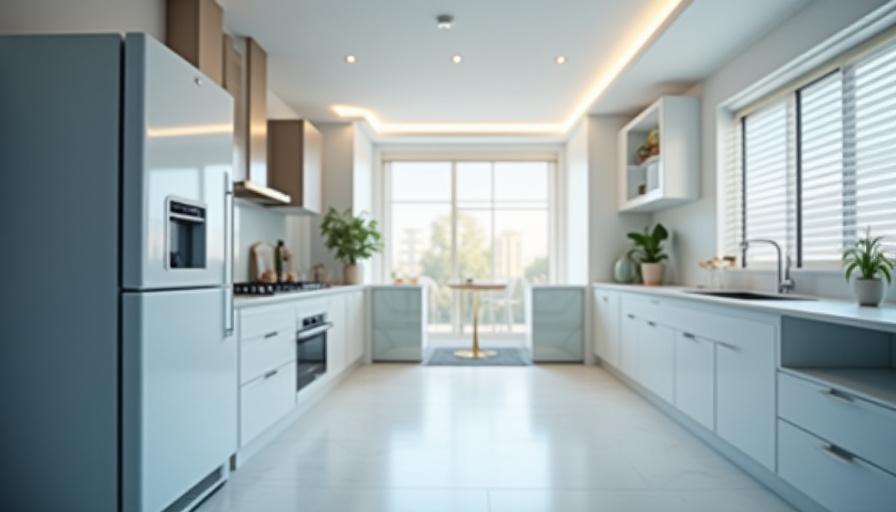 أجهزة كهربائية موفرة للطاقة في منزل كويتي حديث